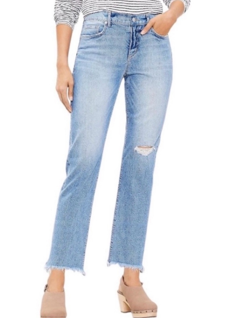 Loft Jeans | The Straight Crop | Size 25P 0